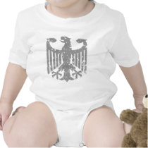 Vintage German Eagle Baby Bodysuit