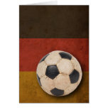 Vintage Germany Flag Greeting Cards