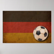 Vintage Germany Flag Poster