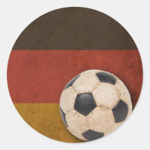 Vintage Germany Flag Stickers