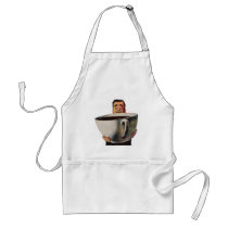 Vintage Giant Cup of Coffee Apron