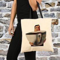 Vintage Giant Cup of Coffee Bags