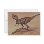 Vintage Giganotosaurus Dinosaur, Carnivore Invite