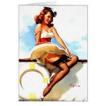 Vintage Gil Elvgren Sailor Nautical Pin up Girl Cards