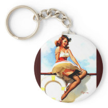 Vintage Gil Elvgren Sailor Nautical Pin up Girl