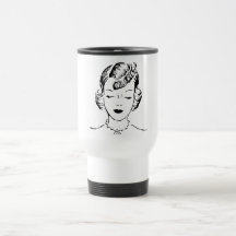 VIntage Girl Mugs