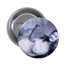 Vintage Glamour Portrait Button