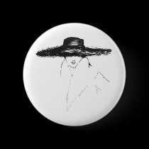 Vintage Glamour Woman buttons