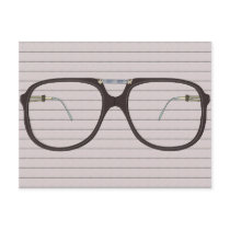 vintage glasses postcards