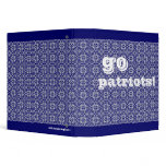 Vintage "Go Team" Custom 3-ring Binder Photo album