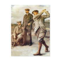Vintage Golf Postcard