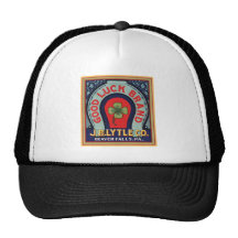 Vintage Good Luck Brand J. Bl Lytle Co. Crate Labe Hats