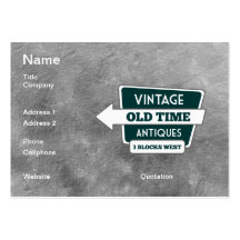 Vintage Goods Business Card Templates