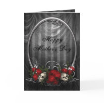 Vintage Gothic Skulls & Roses Mother's Day