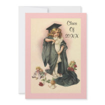 Vintage Graduation 2012 Invitation Party Roses