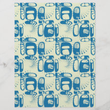 Vintage Graffiti seamless pattern Custom Flyer