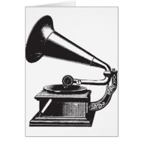 Vintage Gramophone Cards