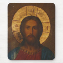 VINTAGE GREEK ORTHODOX ICON MOUSE PAD
