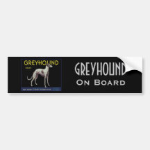 Vintage Greyhound Lemon Label Circa 1920 Bumper Stickers