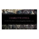 vintage grunge damask business card templates