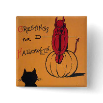 Vintage Halloween Pin