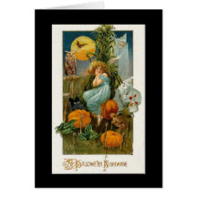 Vintage Halloween Card
