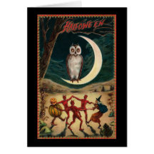 Vintage Halloween Card