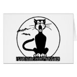 Vintage Halloween Cat Cards