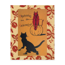 Vintage Halloween Personalized Flyer
