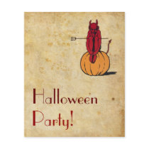Vintage Halloween Flyer Design