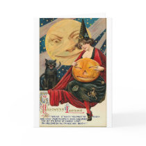 Vintage Halloween Greeting Cards Classic Posters