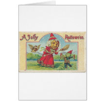 Vintage Halloween Greeting Cards Classic Posters