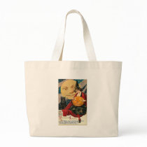 Vintage Halloween Greeting Cards Classic Posters Canvas Bags