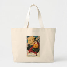 Vintage Halloween Greeting Cards Classic Posters Canvas Bags