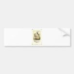 Vintage Halloween Greeting Cards Classic Posters Bumper Sticker