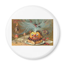 Vintage Halloween Greeting Cards Classic Posters