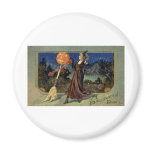 Vintage Halloween Greeting Cards Classic Posters magnets