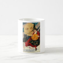 Vintage Halloween Greeting Cards Classic Posters Mugs