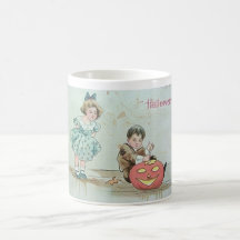 Vintage Halloween Greeting Cards Classic Posters Mug