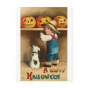 Vintage Halloween Greeting Cards Classic Posters postcards