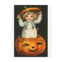 Vintage Halloween Greeting Cards Classic Posters postcards