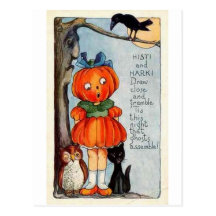 Vintage Halloween Greeting Cards Classic Posters Post Cards