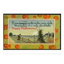 Vintage Halloween Greeting Cards Classic Posters Post Cards