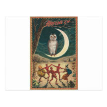 Vintage Halloween Greeting Cards Classic Posters Postcards
