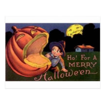 Vintage Halloween Greeting Cards Classic Posters Post Card
