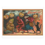 Vintage Halloween Greeting Cards Classic Posters Post Card