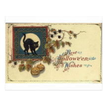 Vintage Halloween Greeting Cards Classic Posters Postcard