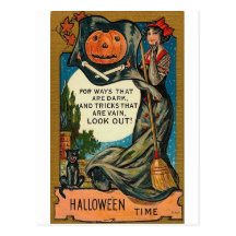 Vintage Halloween Greeting Cards Classic Posters Post Cards