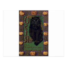 Vintage Halloween Greeting Cards Classic Posters Post Cards