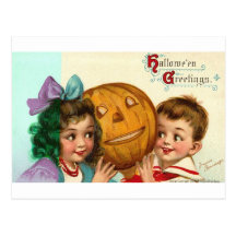 Vintage Halloween Greeting Cards Classic Posters Post Cards